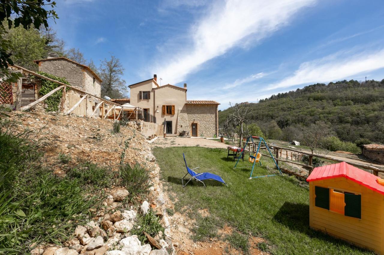 Podere Del Ciacchi Among Tuscany Greenery - Happy Rentals Montieri 外观 照片