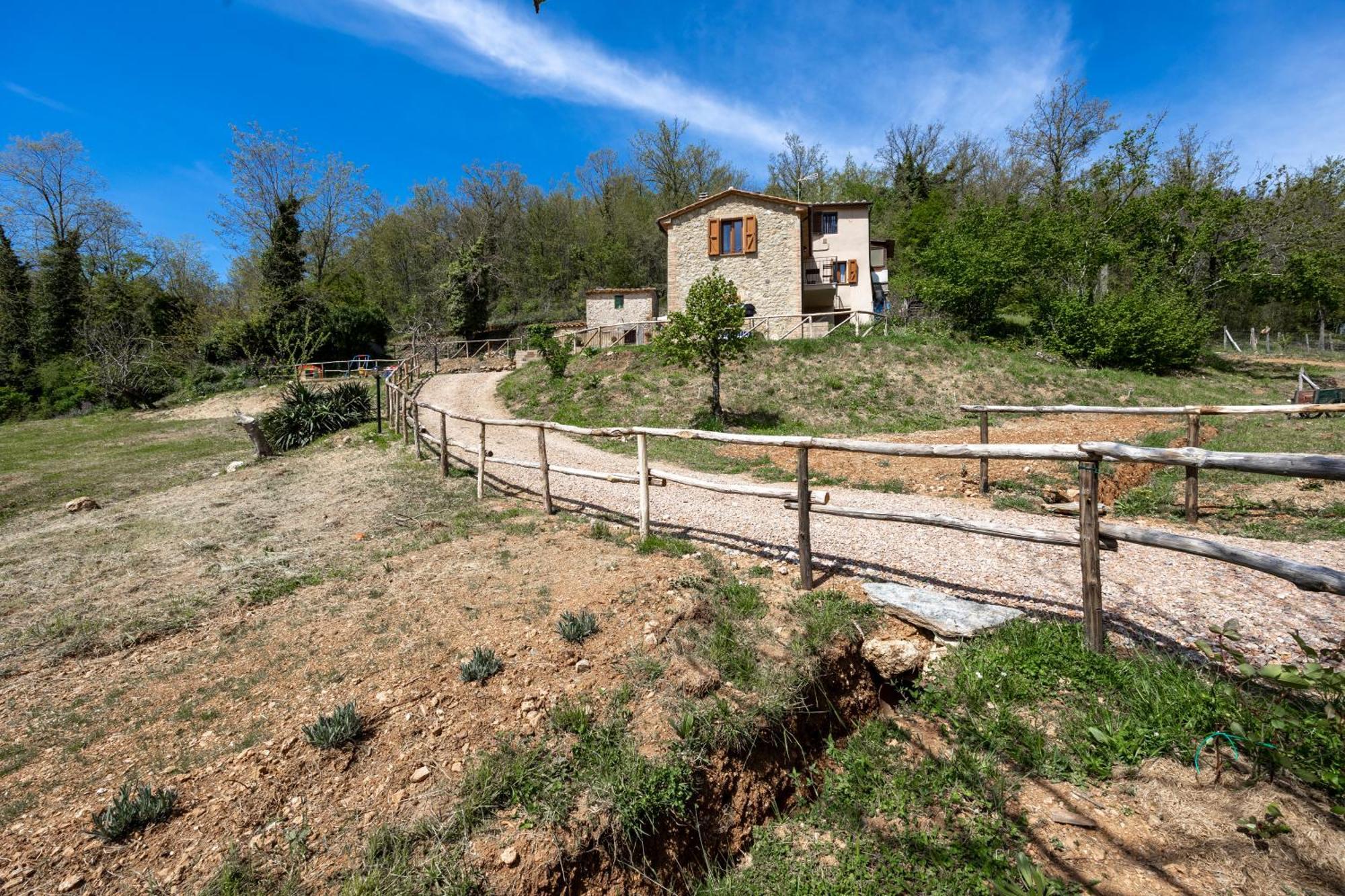 Podere Del Ciacchi Among Tuscany Greenery - Happy Rentals Montieri 外观 照片